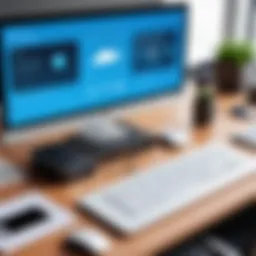 Seamless communication tools in a modern office setting