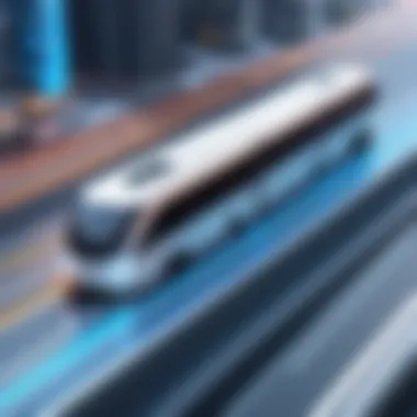 Emerging Transportation Paradigms Futuristic concept of third-party transportation trends