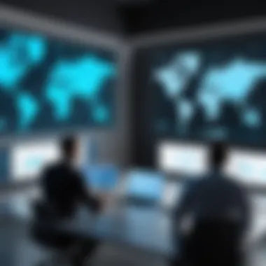 Collaborative Strategies for Fraud Prevention A business team collaborating on strategic fraud prevention measures