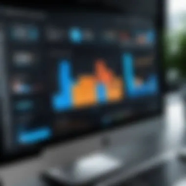 Analyzing LinkedIn Sales Insight Dashboard Visual representation of LinkedIn Sales Insight dashboard showcasing data analytics