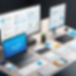 Visual representation of enterprise architecture concepts