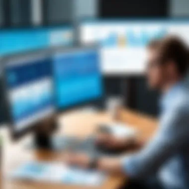 Advanced Analytics Capabilities Illustration showcasing advanced analytics capabilities in IBM Cognos
