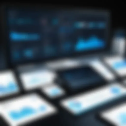 Visual representation of IBM Cognos Planning Analytics dashboard