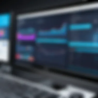 Content Management Dashboard Control dashboard for managing digital signage content
