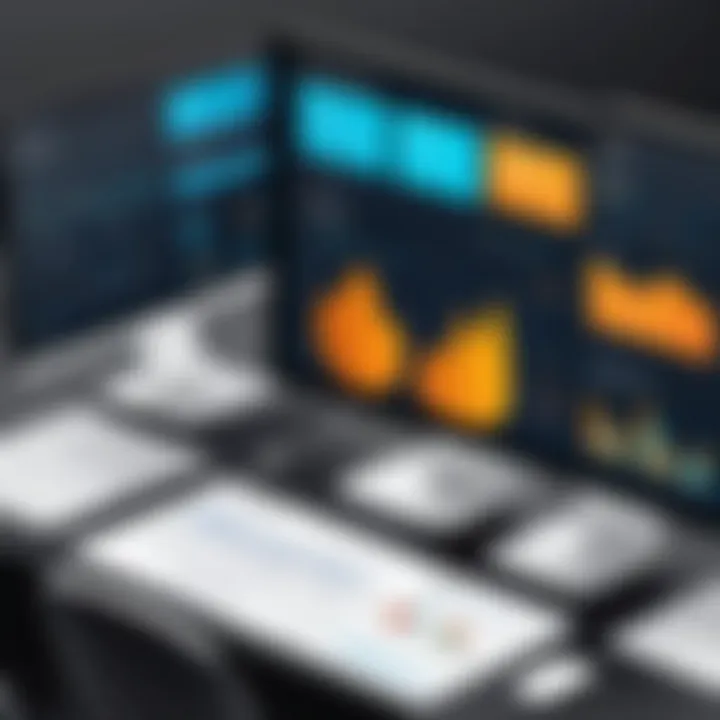 Diagram explaining the implementation of AWS analytics solutions