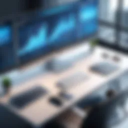 Innovative Corporate Environment Concept