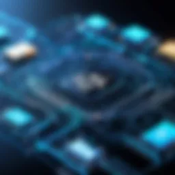 Visual representation of JDA components and their interconnections