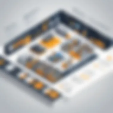Infographic showcasing key features of warehouse management systems