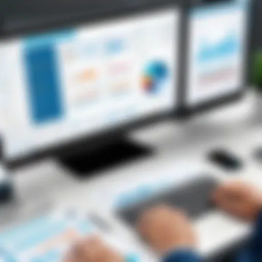 Visual representation of an advanced labor planning tool interface showcasing various functionalities.
