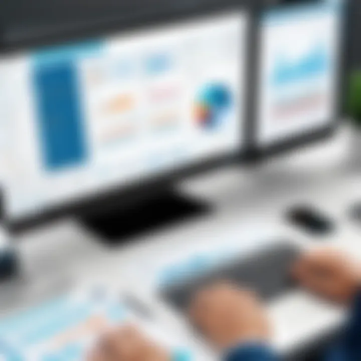 Visual representation of an advanced labor planning tool interface showcasing various functionalities.
