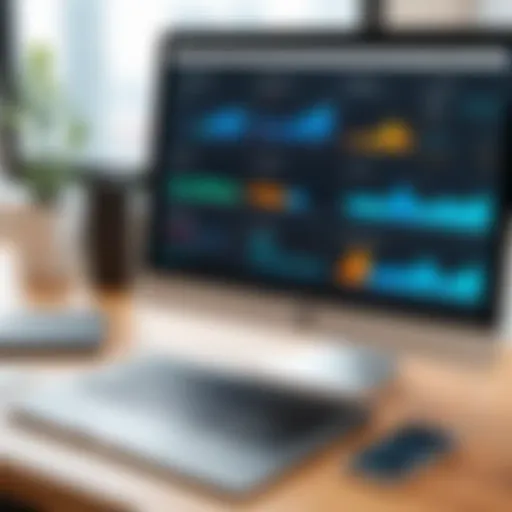 Visual representation of Amplifund's grant management dashboard showcasing user-friendly interface