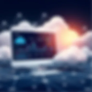 Business analytics showcasing cloud benefits