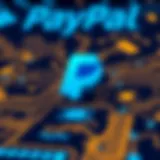 PayPal logo with enterprise background