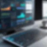 Overview of a popular trading platform interface showcasing various features