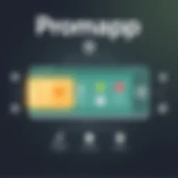 Interface showcasing Promapp functionalities