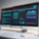 Visual representation of quality management software interface showcasing analytics and reporting tools