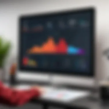 Customer Experience Metrics Visualization Visualization of customer experience metrics captured through Qualtrics