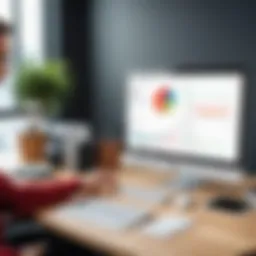 Overview of Qualtrics user interface showcasing advanced survey features