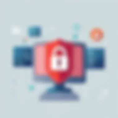 Conceptual representation of ransomware security measures