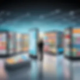 Conceptual representation of omnichannel retail strategies