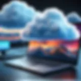 Visual representation of cloud security vulnerabilities