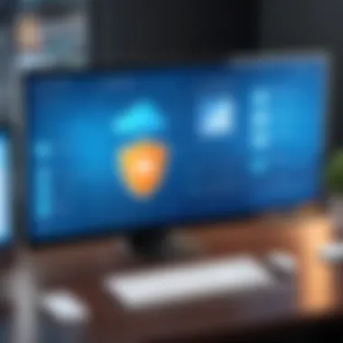 Understanding Secure Remote Desktop Connections A visual representation of secure remote desktop connections.