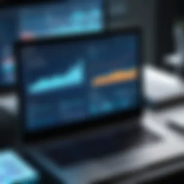 Harnessing Data for Informed Decision-Making Data visualization showcasing analytics insights