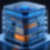 Iconic representation of Sophos Endpoint Management architecture showcasing its layered structure.