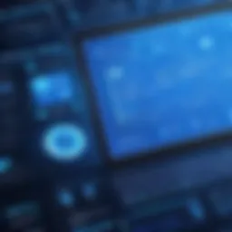 Strategic blueprint illustrating technology integration with business objectives.