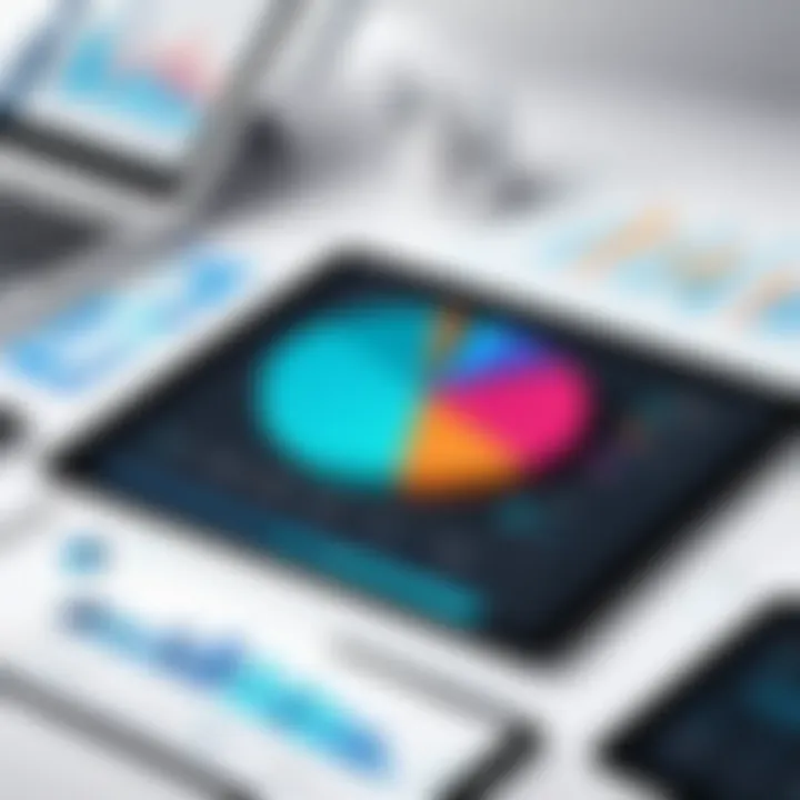 Graph illustrating revenue management trends