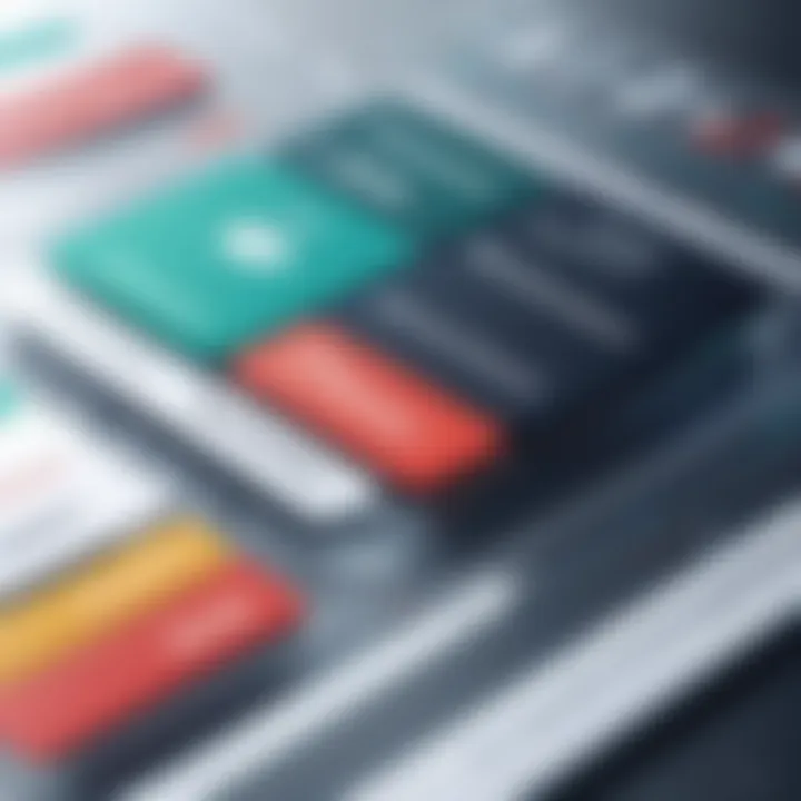 Visual showcasing risk management frameworks