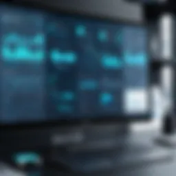 A sophisticated software interface showcasing ADMS functionalities