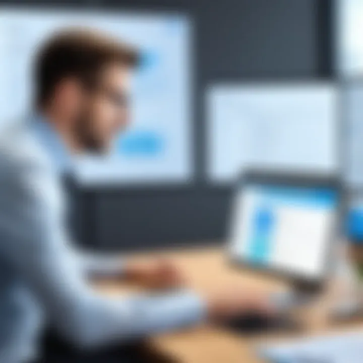 Employee discussing with management about return