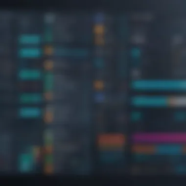 Infographic comparing functionalities of different trading platforms