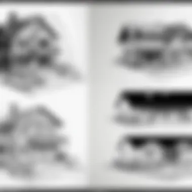 Comparison of Traditional Drawing and CAD A side-by-side comparison of traditional drawing methods and CAD applications for home projects.