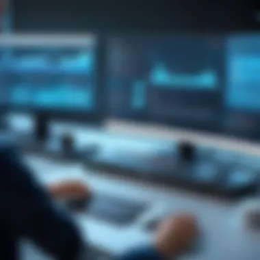 Integration of Application Services in a Digital Workspace A modern digital workspace showcasing application services integration.