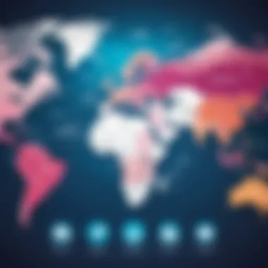 CIPD's Global Influence in HR Practices World map highlighting CIPD's global influence
