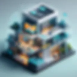 Architecture diagram of CNAPP highlighting key components