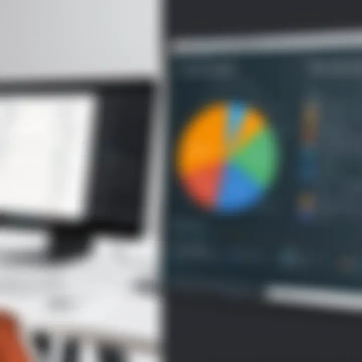 Graphical representation comparing course quality between Udemy and Cloud Guru