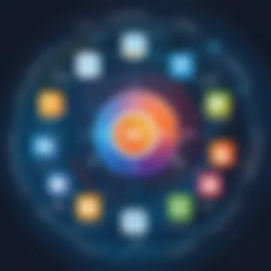 Illustration depicting the core functionalities of ETRM software