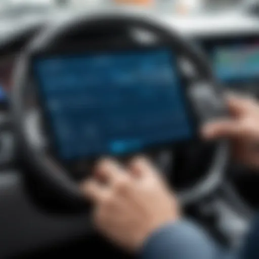 A graphical representation of fleet telematics integration