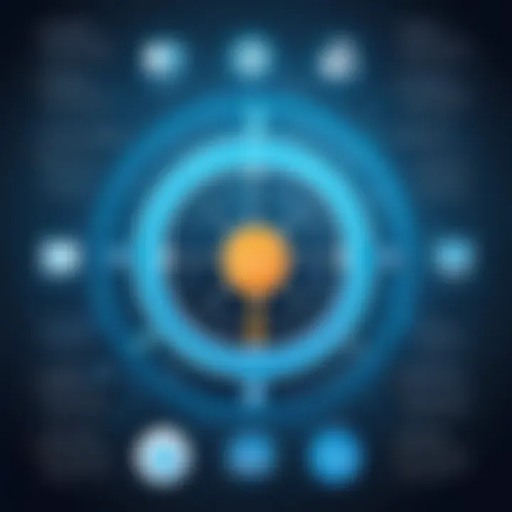 Infographic showcasing the key principles of information management