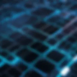 Visualization of data flow in supply chain management