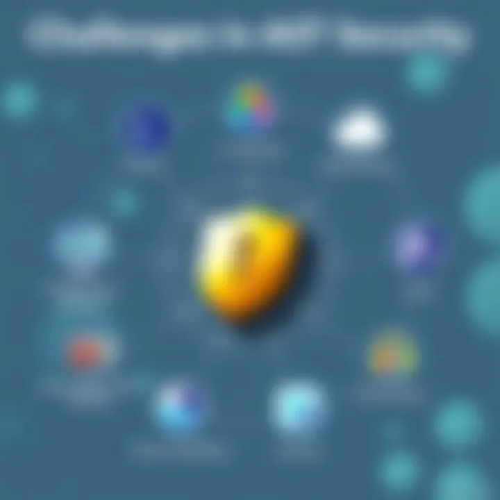 Challenges in AST Security Diagram illustrating the challenges faced in AST security