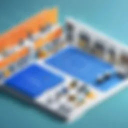 Diagram illustrating RFID system architecture