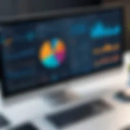 Visual representation of SAS analytics software interface showcasing data visualization tools.