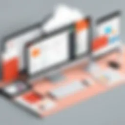 An overview of Udemy platform interface showcasing various courses