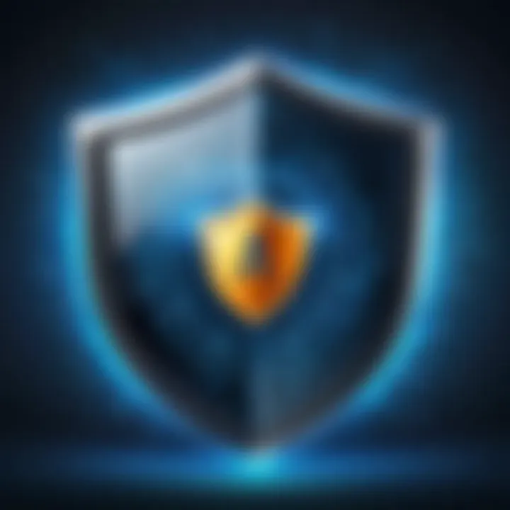 Cybersecurity Shield Icon