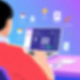 Zoho Vault User Interface Visual representation of Zoho Vault's user interface showcasing password management features