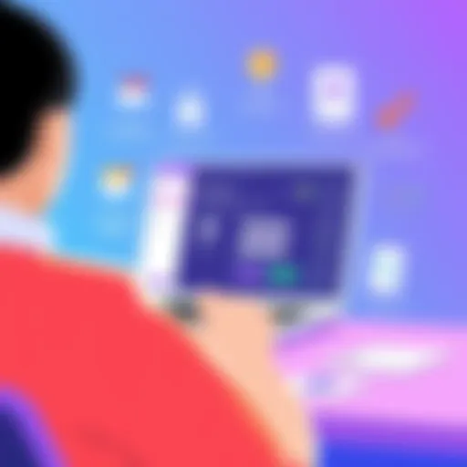 Zoho Vault User Interface Visual representation of Zoho Vault's user interface showcasing password management features